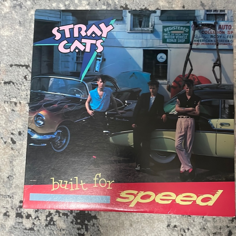 Stray cats built for speed vinyl